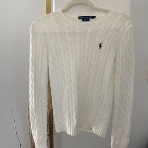 Ralph Lauren cable-knit cotton sweater